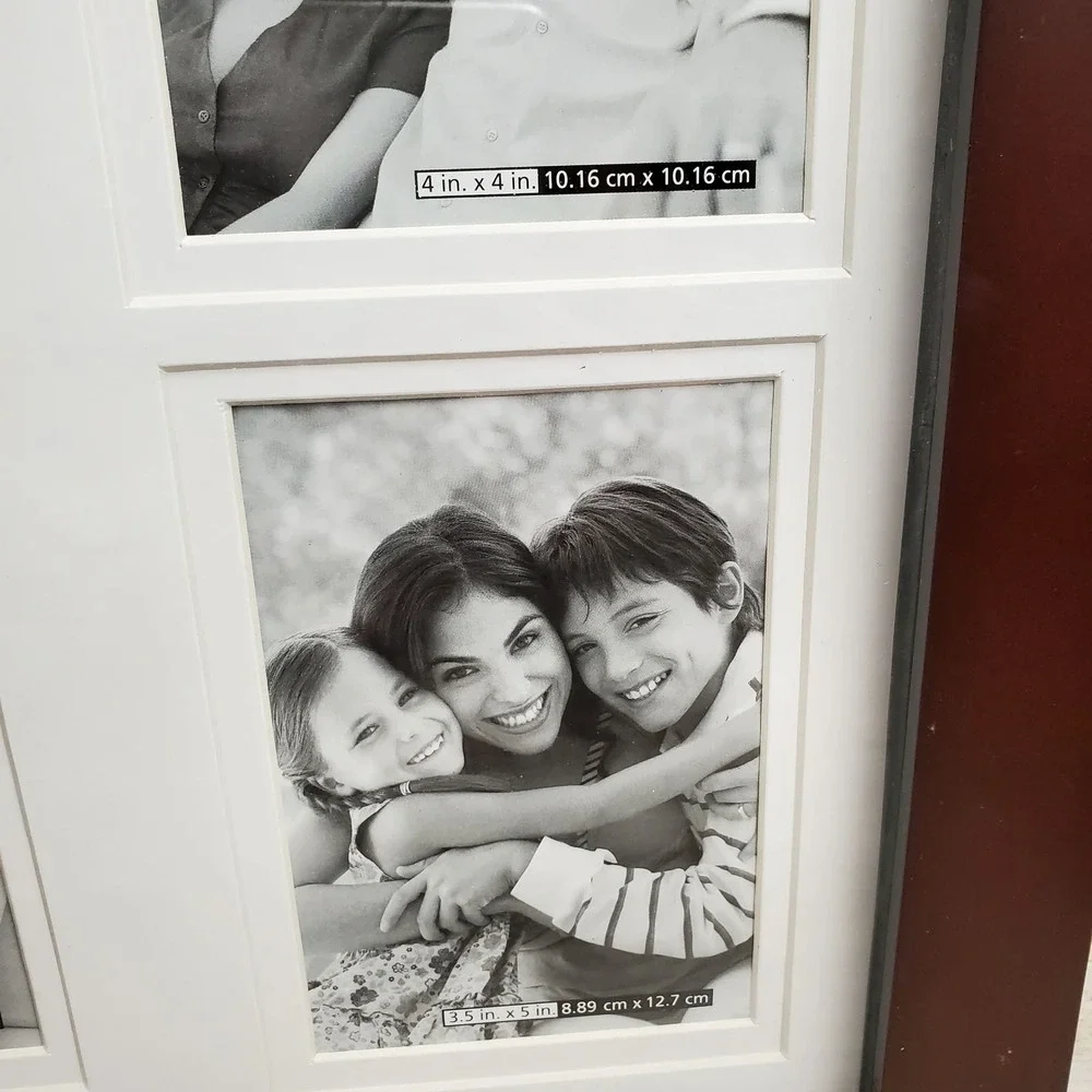 Papyrus Espresso Wood 5 Opening Collage Photo Frame Memories Quote 616304